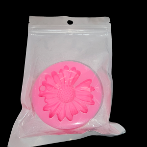 Round  Embossed Flower Daisy
