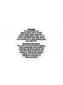 Warning labels 100 pack