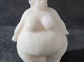 Fat Lady Standing Candle