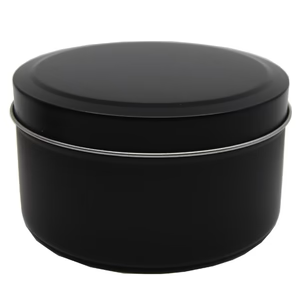 Tins - 283gms with lid Black